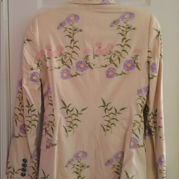 Dolce and Gabbana Blazer floral embroidery top - Picture 6 of 7